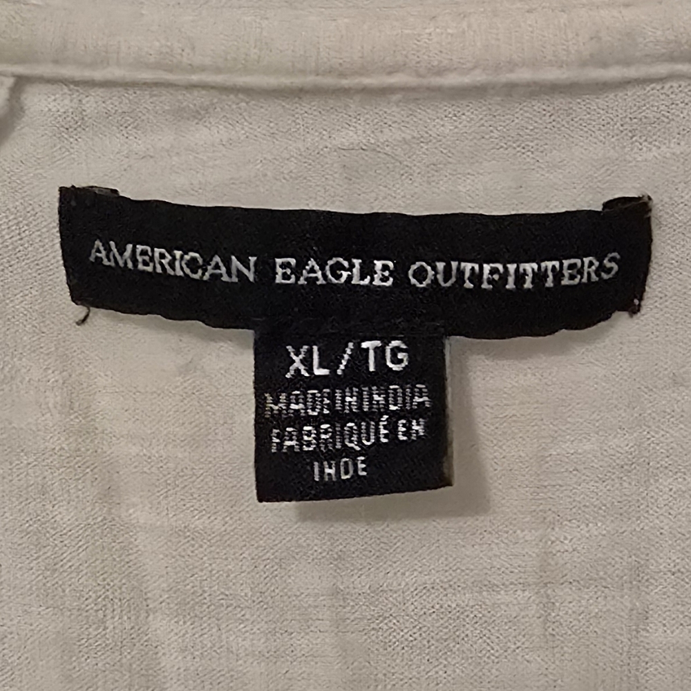 American Eagle White Lace Sleeveless Top - Picture 4 of 4